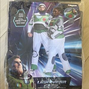 Buzz Lightyear Costume - White and Green